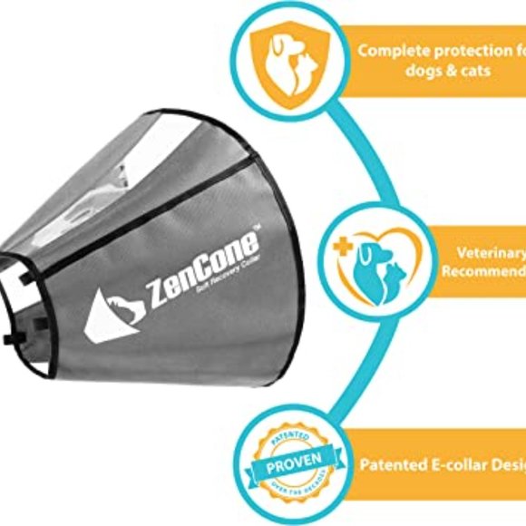 Zen Pet ZenCone Soft Recovery Collar - Picture 2 of 4